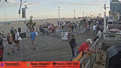 ocean city webcams boardwalk|Live Boardwalk Cam in Ocean City